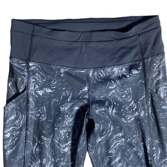 Lululemon speed tight II full on luxtreme arsenal ambient grey black/black. 6 - Picture 7 of 10